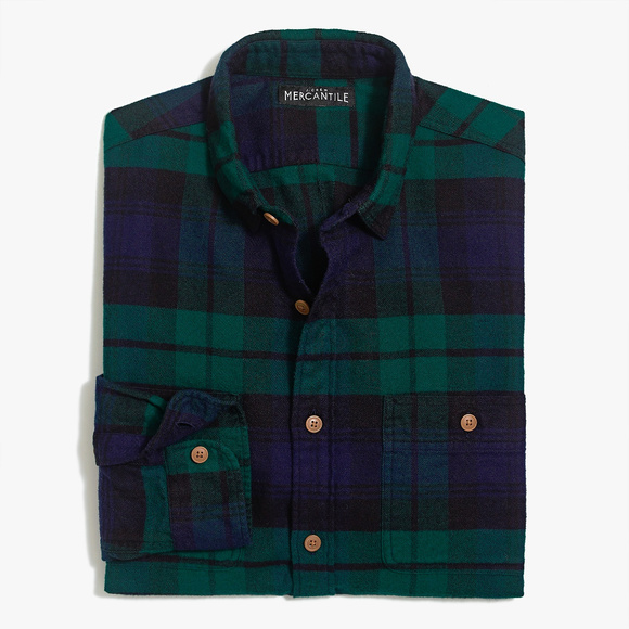 J. Crew Other - J. Crew Slim-Fit Tartan Plaid Flannel Shirt